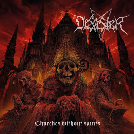 Cover for Desaster · Churches Without Saints (CD) [Limited edition] [Digipak] (2021)