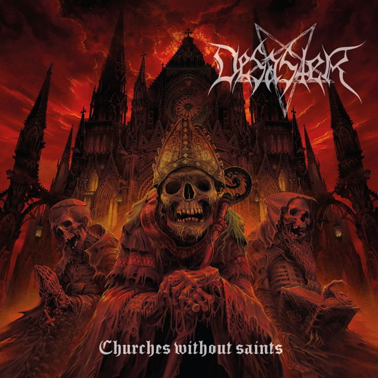 Cover for Desaster · Churches Without Saints (Ltd.digi) (CD) [Limited edition] [Digipak] (2021)
