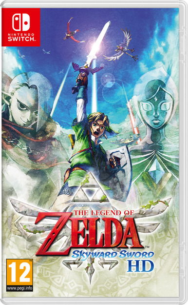 The Legend Of Zelda Skyward Sword HD Switch - The Legend Of Zelda Skyward Sword HD Switch - Spil - Nintendo - 0045496427801 - 16. juli 2021