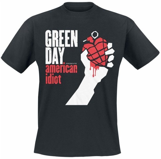 American Idiot Slim Fit T-shir - Green Day - Merchandise - WARNER BROS. LABEL - 0090317173801 - 