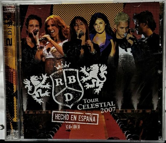 Cover for Rbd · Hecho en Espana: Tour Celestial 2007 (CD/DVD) (2020)