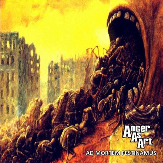 Cover for Anger As Art · Ad Mortem Festinamus (CD) (2016)