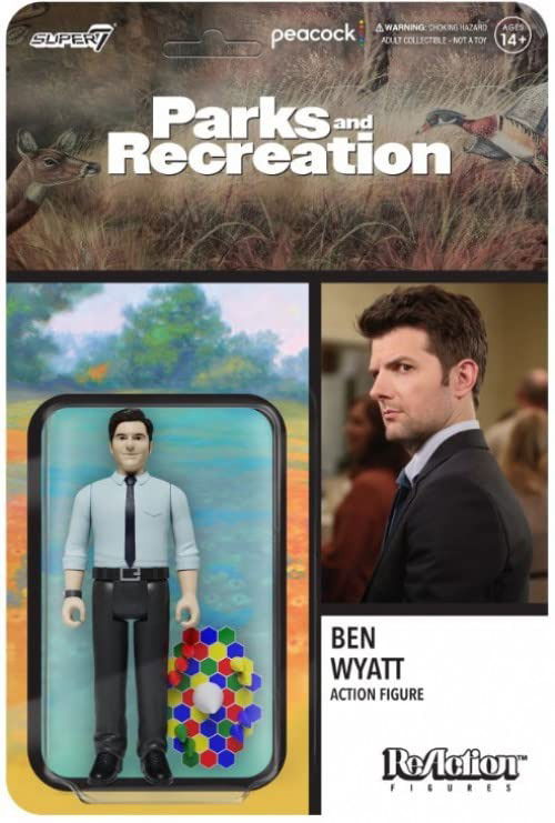 Parks And Recreation Reaction Wave 1 - Ben Wyatt - Parks and Recreation - Merchandise - SUPER 7 - 0840049819801 - October 3, 2022