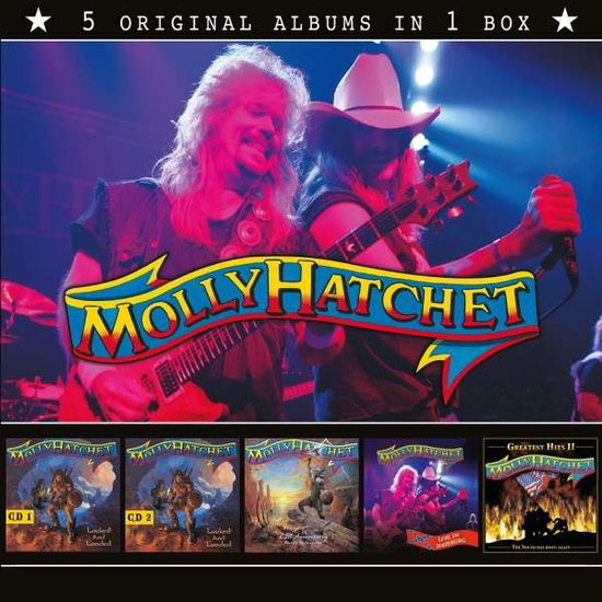 5 in 1 - Boxset - Molly Hatchet - Muziek - Steamhammer - 0886922855801 - 19 januari 2018