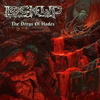 Cover for Lock Up · Dregs of Hades (Red Vinyl) (LP) [Limited edition] (2021)