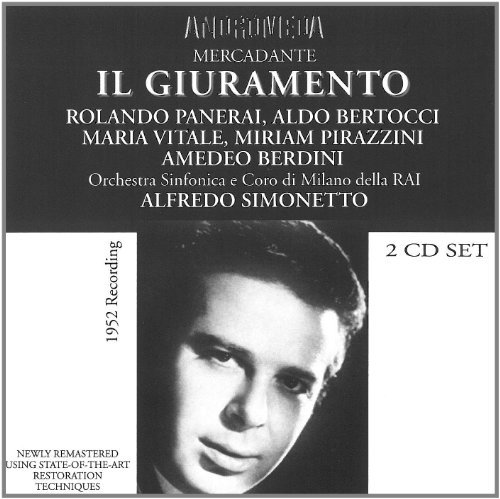 Cover for Mercadante / Panerai · Il Giuramento: Panerai-bertocc (CD) (2012)