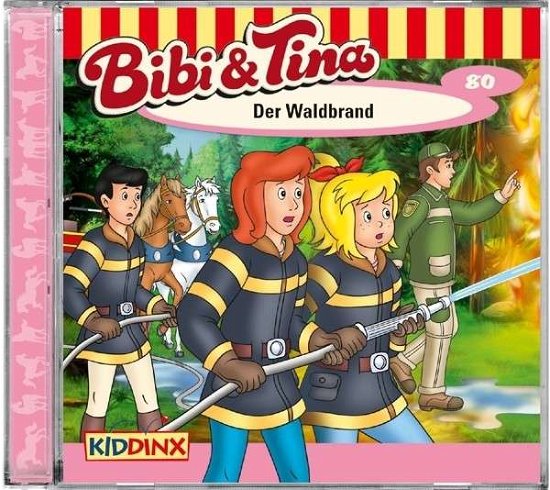 Cover for Bibi &amp; Tina · Folge 80:der Waldbrand (CD) (2015)