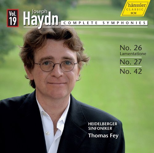 Cover for Haydn / Fey / Heidelberger Sinfoniker · Haydn Complete Symphonies 19 (CD) (2013)