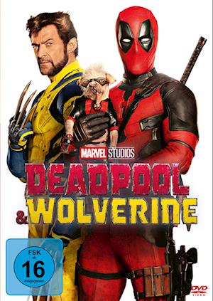 Cover for Deadpool &amp; Wolverine (DVD) (2024)