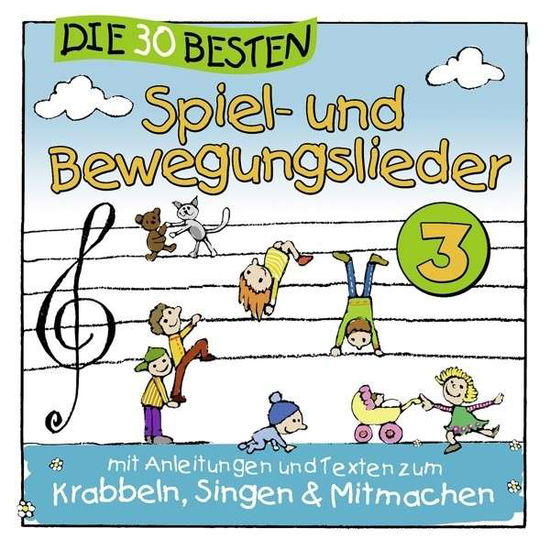 Cover for Sommerland,s. / Glück,k. &amp; Kita-frösche,die · Die 30 Besten Spiel- Und Bewegungslieder Vol.3 (CD) (2014)