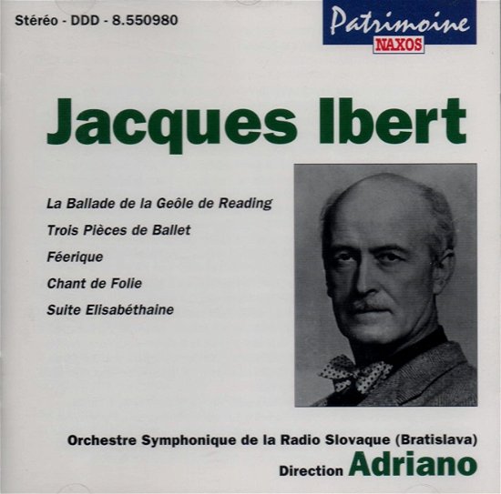 Cover for Gift Card · JACQUES IBERT *s* (CD) (2009)