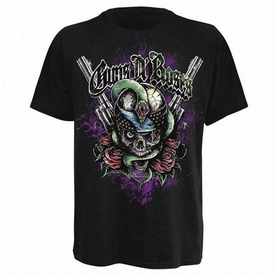 Cover for Guns N' Roses · Skull &amp; Snake Black (T-shirt) [size L] (2010)