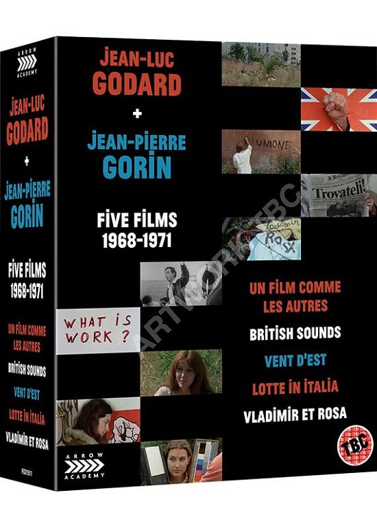 Cover for Jean-Luc Godard · Jean-Luc Godard &amp; Jean-Pierre Gorin: Five Films 1968-1971 (Blu-ray) [Limited edition] (2018)
