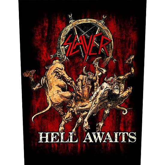 Slayer Back Patch: Hell Awaits - Slayer - Merchandise -  - 5055339724801 - August 19, 2019