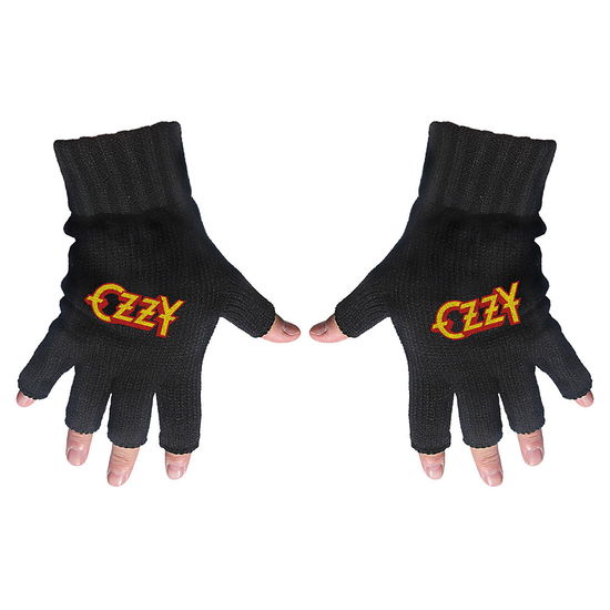 Cover for Ozzy Osbourne · Ozzy Osbourne Unisex Fingerless Gloves: Ozzy (CLOTHES) [Black - Unisex edition]