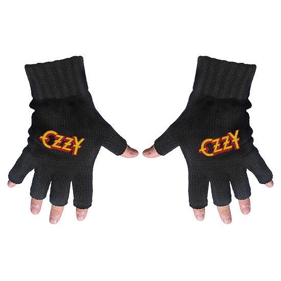 Cover for Ozzy Osbourne · Ozzy Osbourne Unisex Fingerless Gloves: Ozzy (Bekleidung) [Black - Unisex edition]