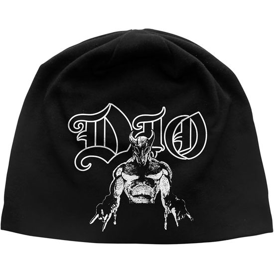 Cover for Dio · Dio Unisex Beanie Hat: Last In Line JD Print (Black) (Bekleidung) (2024)