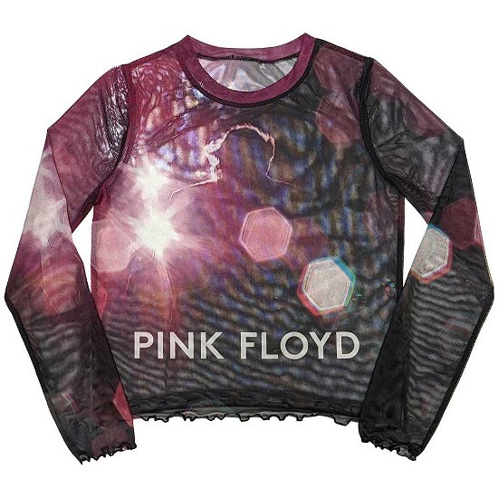 Pink Floyd Ladies Long Sleeve T-Shirt: Knebworth '90 (Mesh) - Pink Floyd - Merchandise -  - 5056737237801 - 