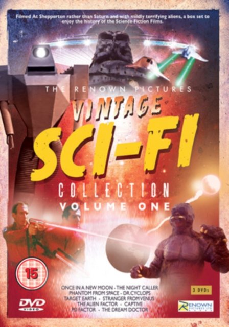 Cover for Anthony Kimmins · Vintage Sci Fi Collection Volume 1 (DVD) (2018)