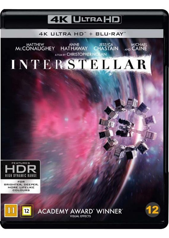 Cover for Matthew McConaughey / Anne Hathaway / Jessica Chastain / Michael Caine · Interstellar (4K UHD + Blu-ray) [4K edition] (2017)