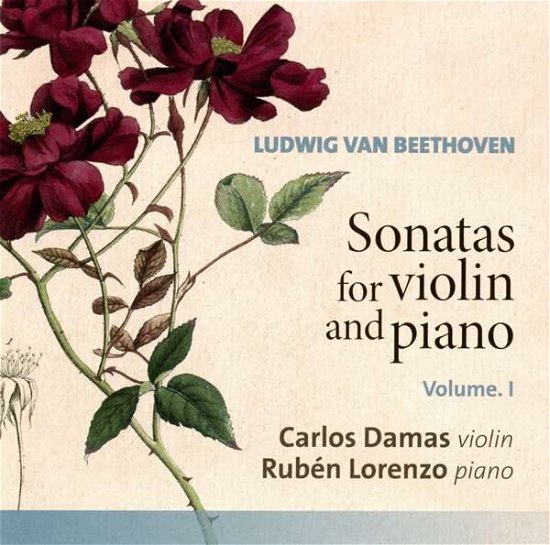 Cover for Carlos Damas / Ruben Lorenzo · Beethoven: Sonatas For Violin And Piano (CD) (2020)