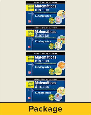 Everyday Mathematics, Grade K, Matemáticas en el hogar, Libros 1-4 - Max Bell - Books - McGraw-Hill Education - 9780021172801 - June 16, 2011