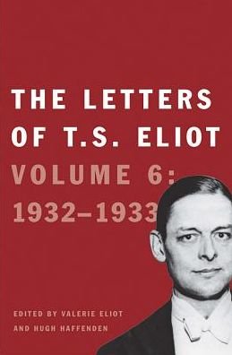 Cover for T. S. Eliot · The Letters of T. S. Eliot (Innbunden bok) (2016)