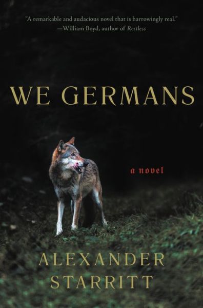 Cover for Alexander Starritt · We Germans A Novel (Book) (2020)