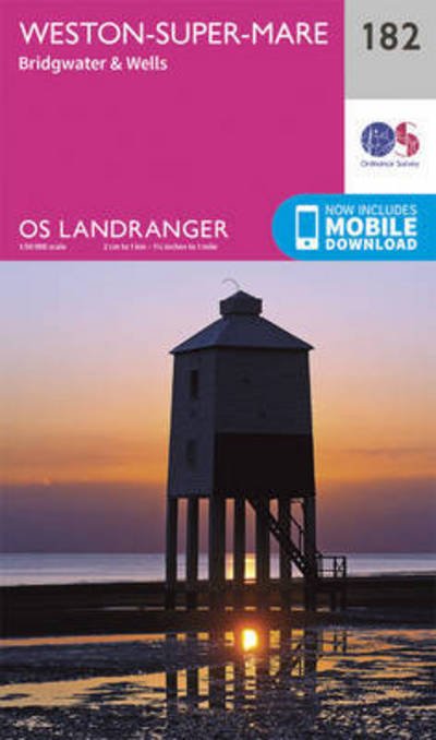 Cover for Ordnance Survey · Weston-Super-Mare, Bridgwater &amp; Wells - OS Landranger Map (Kort) [February 2016 edition] (2016)