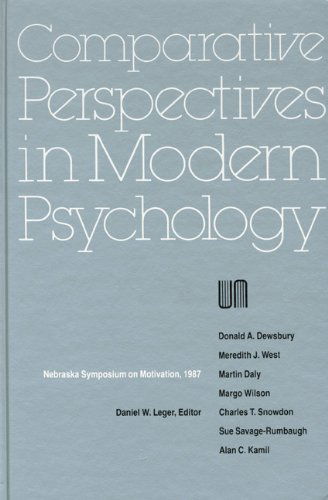 Cover for Nebraska Symposium · Nebraska Symposium on Motivation, 1987, Volume 35: Comparative Perspectives in Modern Psychology - Nebraska Symposium on Motivation (Hardcover Book) [First edition] (1988)