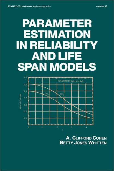 Cover for Cohen · Parameter Estimation in Reliability and Life Span Models - Statistics: A Series of Textbooks and Monographs (Innbunden bok) (1988)