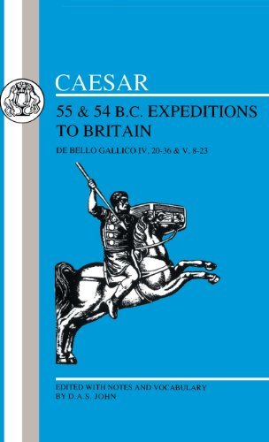 Cover for Julius Caesar · Caesar's Expeditions to Britain, 55 &amp; 54 BC - Latin Texts (Paperback Book) [New edition] (1991)