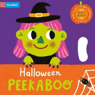 Cover for Campbell Books · Halloween Peekaboo: With grab-and-pull pages and a mirror - the perfect Halloween gift for babies! - Peekaboo! (Kartongbok) (2024)