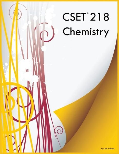 Cover for Mil Adams · CSET 218 Chemistry (Bog) (2023)