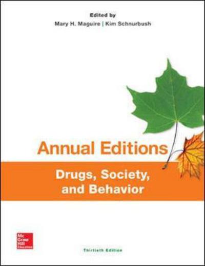 Cover for Mary Maguire · Annual Editions: Drugs, Society, and Behavior, 30/e (Paperback Book) (2015)