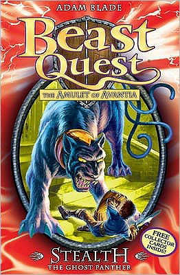 Cover for Adam Blade · Beast Quest: Stealth the Ghost Panther: Series 4 Book 6 - Beast Quest (Pocketbok) (2015)
