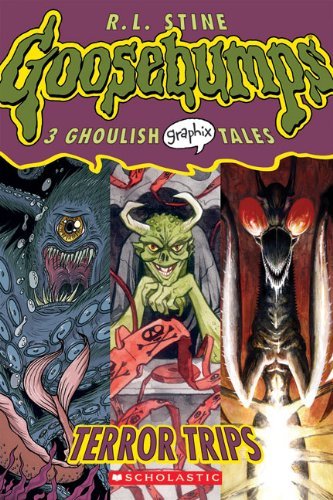 Cover for R. L. Stine · Terror Trips (Turtleback School &amp; Library Binding Edition) (Goosebumps Graphix) (Hardcover bog) [Turtleback School &amp; Library Binding edition] (2007)