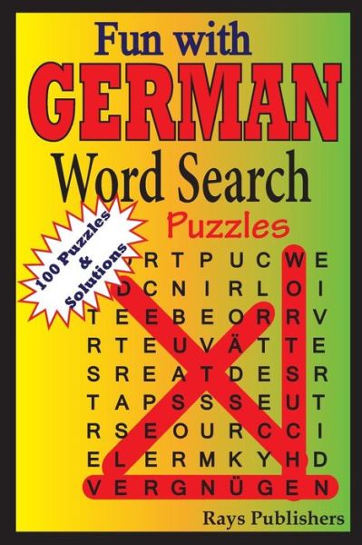 Cover for Rays Publishers · Fun with German - Word Search Puzzles (Paperback Book) (2014)