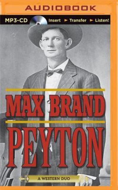 Cover for Max Brand · Peyton (Płyta CD z plikami MP3) (2016)