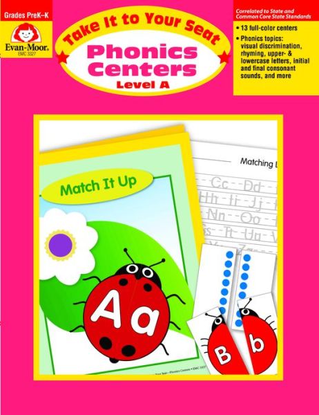 Cover for Jo Ellen Moore · Phonics Centers Level A: Emc 3327 (Paperback Book) (2004)