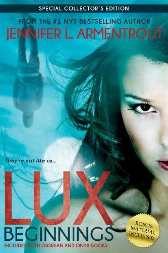 Cover for Jennifer L. Armentrout · Lux: Beginnings (Obsidian &amp; Onyx) - A Lux Novel (Innbunden bok) [Col Spl edition] (2014)