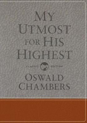 Cover for Oswald Chambers · My Utmost for His Highest (Innbunden bok) (2018)