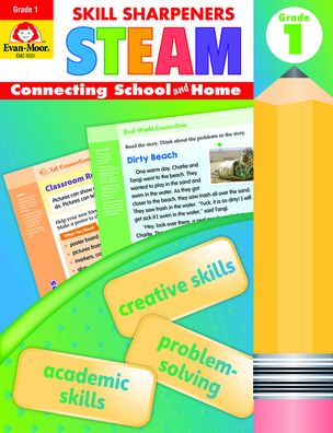 Cover for Evan-Moor Educational Publishers · Skill Sharpeners: Steam, Grade 1 (Taschenbuch) (2021)