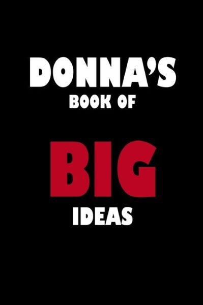 Cover for Global Notebook · Donna's Book of Big Ideas (Taschenbuch) (2019)
