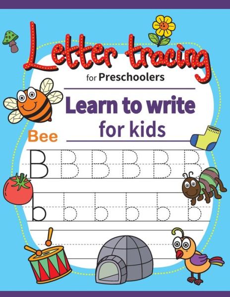 Cover for Goodday Kids Book · Letter tracing for preschoolers (Paperback Book) (2019)