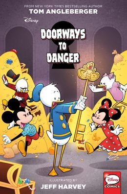 Cover for Tom Angleberger · Disney's Doorways to Danger (Hardcover Book) (2021)