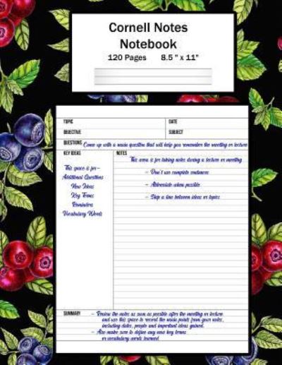 Cover for Cricket Creek Creatives · Cornell Notes Notebook (Paperback Book) (2018)