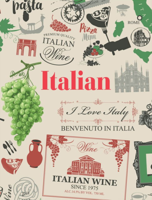 Cover for New Holland Publishers · Italian: Mini Luxe Cookbook Series (Hardcover Book) (2024)