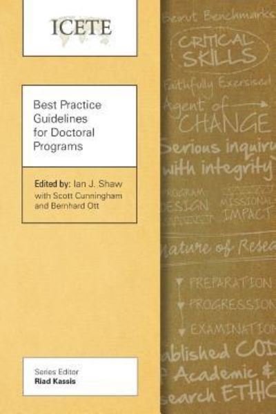 Cover for Scott Cunningham · Best Practice Guidelines for Doctoral Programs (Taschenbuch) (2015)