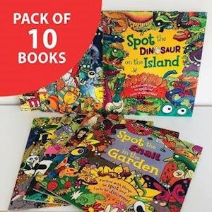 Cover for QED Publishing · Spot the... (pack of 10 books): Packed with things to spot and facts to discover! - Spot the... (Book) (2020)